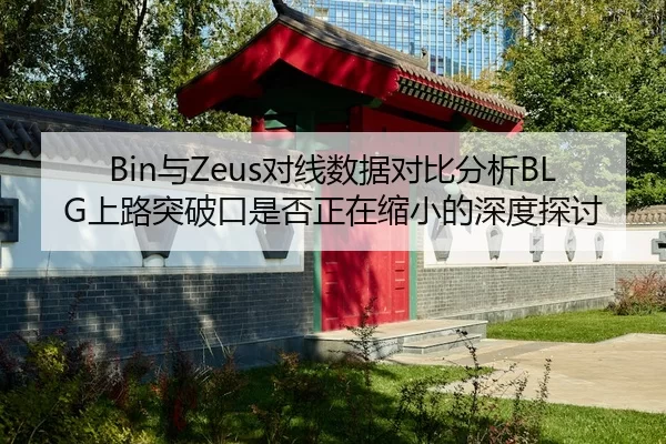 Bin与Zeus对线数据对比分析BLG上路突破口是否正在缩小的深度探讨 | kaiyun